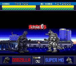 Screenshot Thumbnail / Media File 1 for Godzilla [U][SCD][TGXCD1051][Toho][1993][PCE]